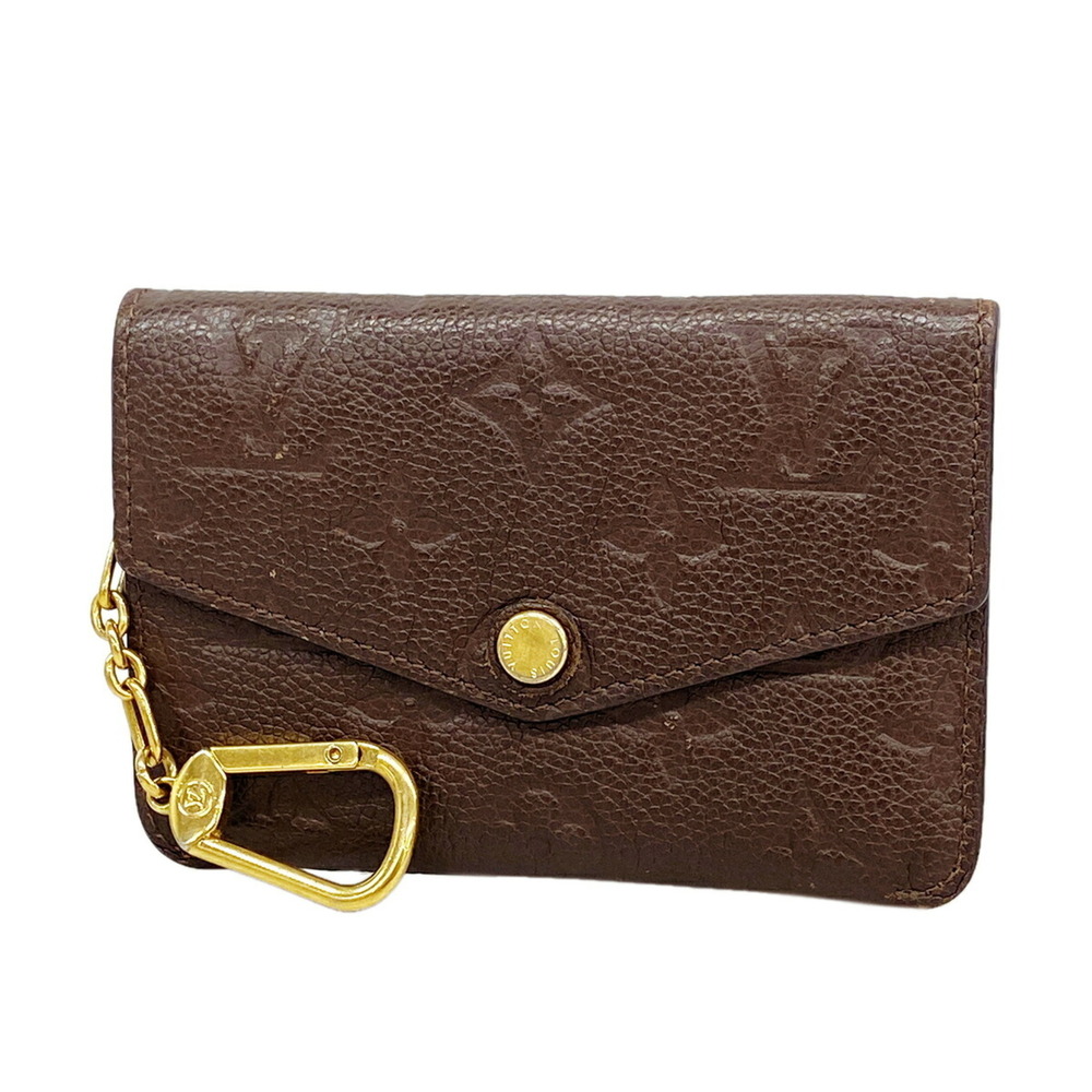 Louis Vuitton Monogram Empreinte Pochette Clé M60636 Wallet/Coin Case for Women